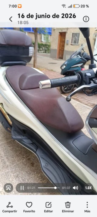 Moto Piaggio X10 500 Executive Plata/Blanco