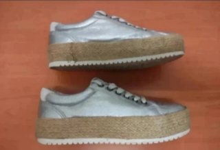 Zapatillas Mustang Plataforma Talla 38