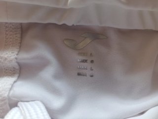 Falda pádel Joma blanca