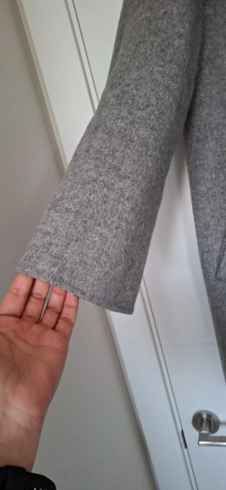 Abrigo Zara Lana Gris