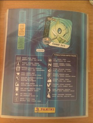 Pokémon Staks Panini: Álbum + Imanes Vintage 2006.
