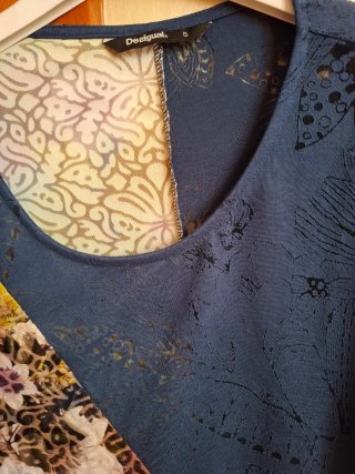 Maglia Desigual fantasia floreale