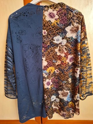 Maglia Desigual fantasia floreale