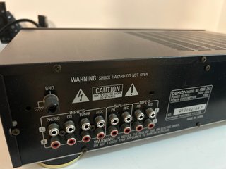 Amplificador Denon PMA-350 Negro.