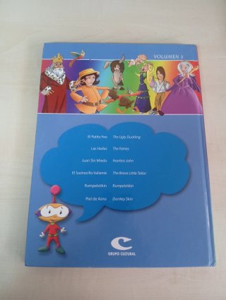 Libros Biblioteca Infantil de cuentos bilingües.
