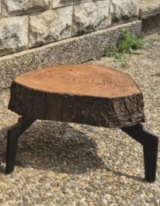Mesita baja madera y metal CONSULTAR ENVIOS