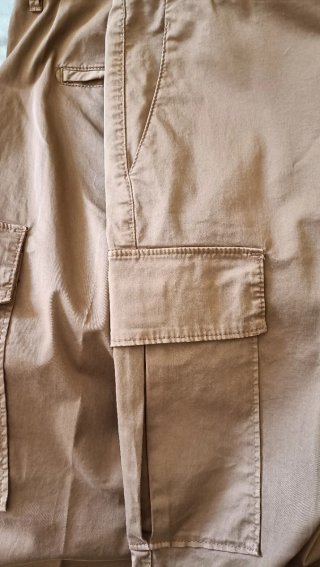 Pantaloni cargo DONDUP donna marrone