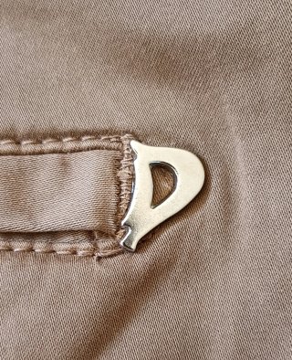 Pantaloni cargo DONDUP donna marrone