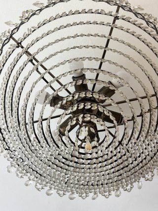 Lámpara Techo Cristal Lágrimas