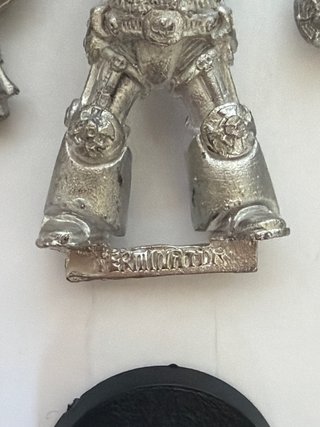 Warhammer 40K OOP Terminator Space Marine