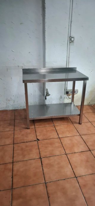 Mesa de trabajo acero inoxidable