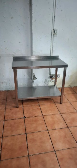 Mesa de trabajo acero inoxidable