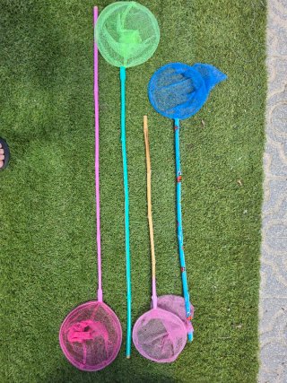 Redes de pesca infantiles (varios colores)