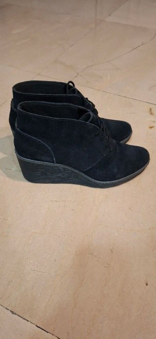 Botines Clarks Negros Mujer