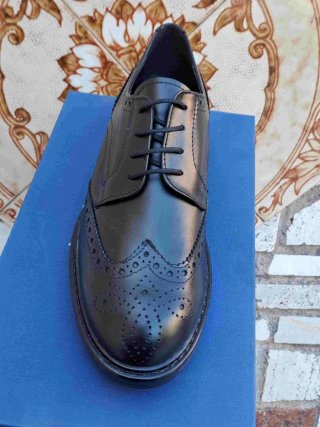 Scarpe uomo eleganti nere pelle italy