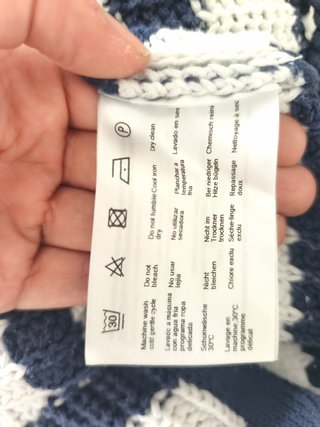 Chaqueta Esprit rayas azul y blanco Talla XL