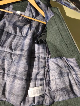 Chaqueta Quechua gris para frío