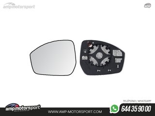 CRISTAL DE ESPEJO IZQUIERDO PARA JAGUAR E-PACE / F-PACE / RANGE ROVER EVOQUE / ROVER VELAR