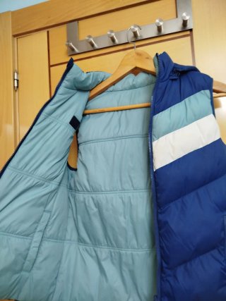 Chaleco reversible Kids Collection azul