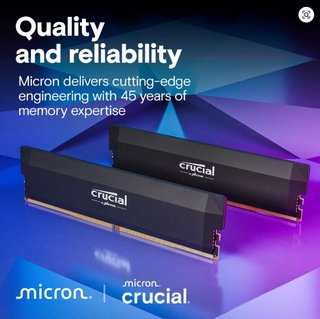 Crucial DDR5 32GB (2x16GB) 6000MT/s CL36