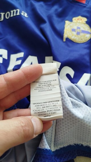 Gran camiseta Deportivo La Coruña 2004/05