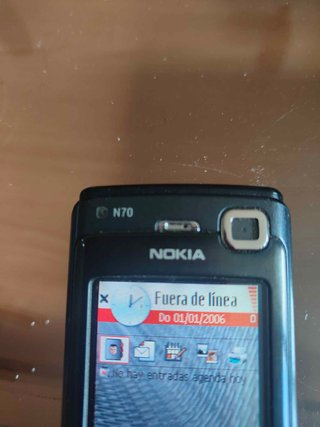 Móvil Nokia N70 Negro