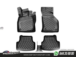 ALFOMBRILLAS DE GOMA RIZLINE PARA SKODA KAROQ 2017--