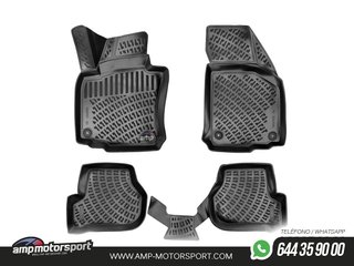 ALFOMBRILLAS DE GOMA RIZLINE PARA SKODA OCTAVIA 2004-2013