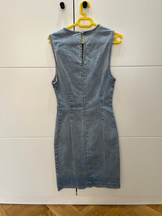 Vestido vaquero Stradivarius azul
