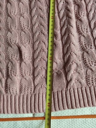 Jersey Stradivarius punto ochos rosa