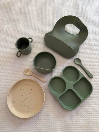 Vajilla Silicona Bebé Completa
