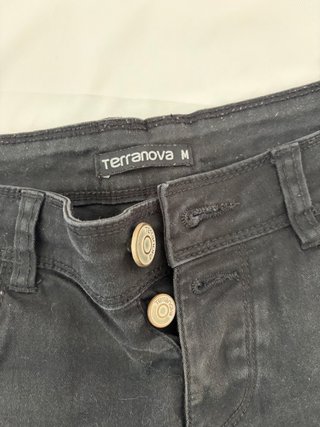 Set Terranova Top Rosa e Shorts Neri Taglia M
