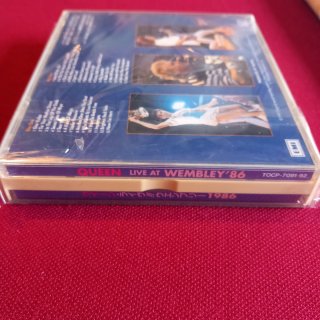 Queen Live at Wembley '86 CD Giapponese