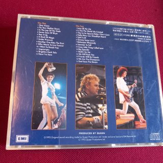 Queen Live at Wembley '86 CD Giapponese