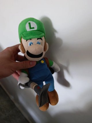 Peluche Spiderman y Luigi