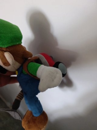Peluche Spiderman y Luigi
