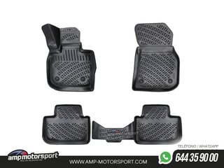 ALFOMBRILLAS DE GOMA RIZLINE PARA BMW X4 G02 2018--
