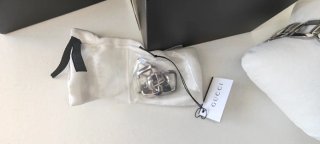 Orologio Gucci Donna Quadrato Argento Marrone