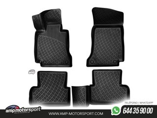 ALFOMBRILLAS DE GOMA RIZLINE PARA MERCEDES-BENZ W205 BERLINA 2014-2021