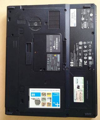 Portatile HP Compaq nx6310 Nero