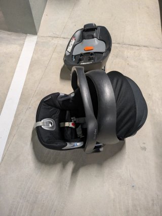Silla coche Cybex Aton Q plus + base Isofix