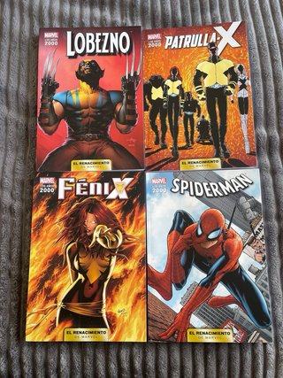 Colección completa “El renacimiento de marvel”