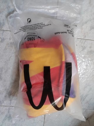 Telo mare McDonald's patatine fritte