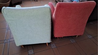 2 Sillones de tela