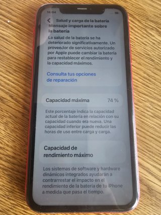 iPhone 11 64GB Rojo