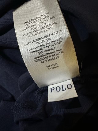 Camiseta Polo Ralph Lauren Azul Marino Talla L