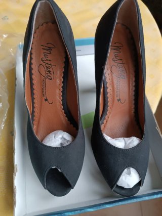 Zapatos Mustang Negros Mujer Talla 39