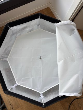 Godox SL150II Video Light + Softbox Godox 80 panel