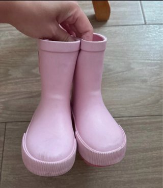 Botas de agua Hello Kitty rosas niña