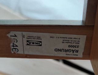 Estantería IKEA Rågrund Bambú